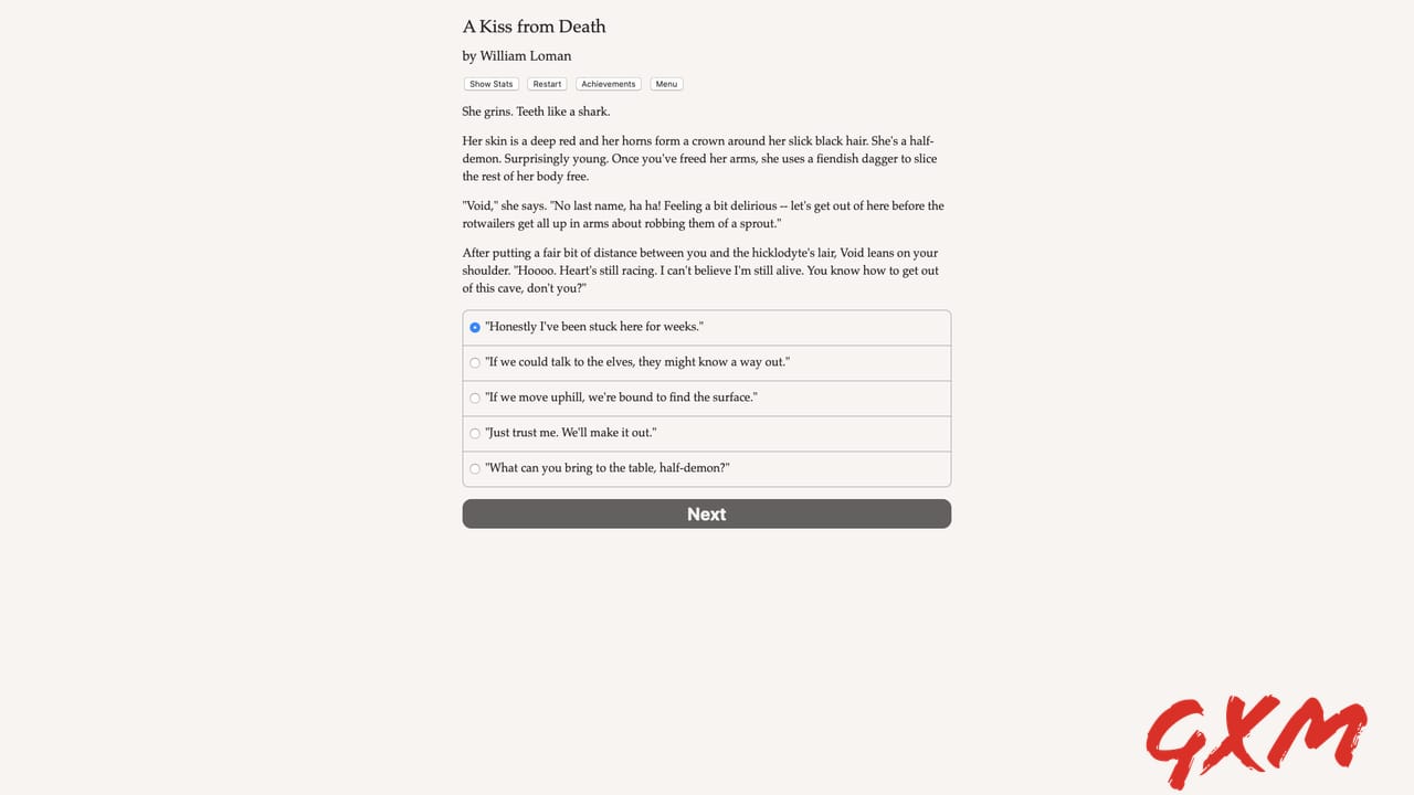 A Kiss from Death Screenshot 1