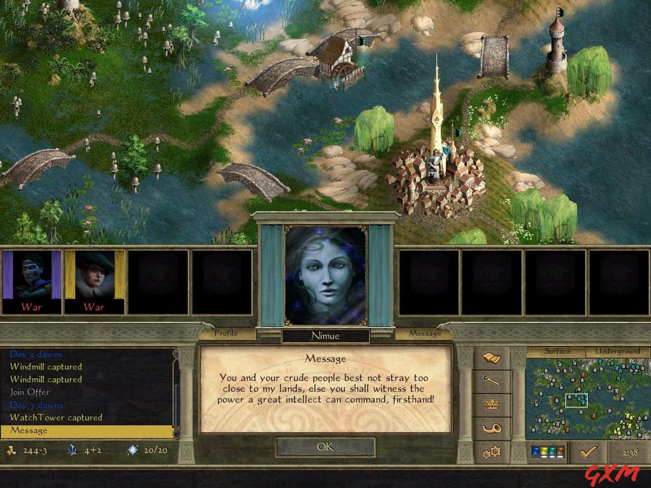 Screenshot 2 of Age of Wonders 2: The Wizard’s Throne