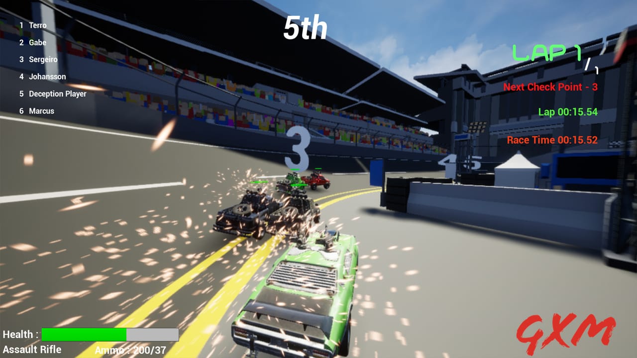 Screenshot 4 of Deep Race: Battle