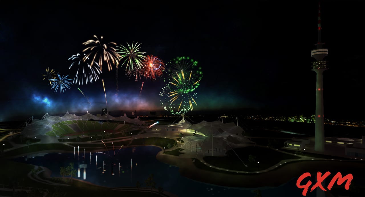 Screenshot 2 of Fireworks Simulator