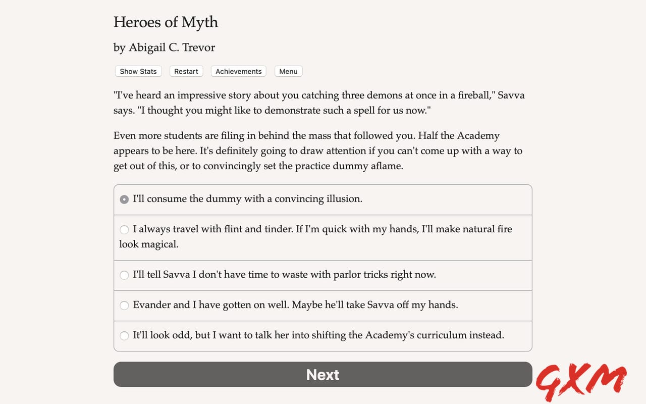 Heroes of Myth Screenshot 1