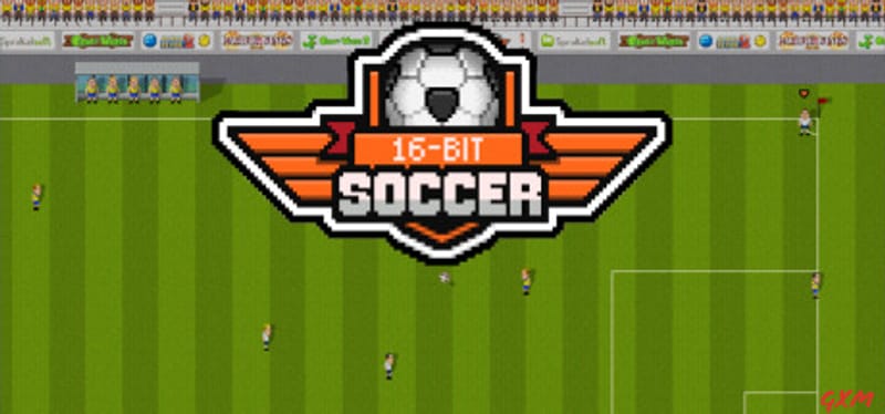 16-Bit Soccer Poster