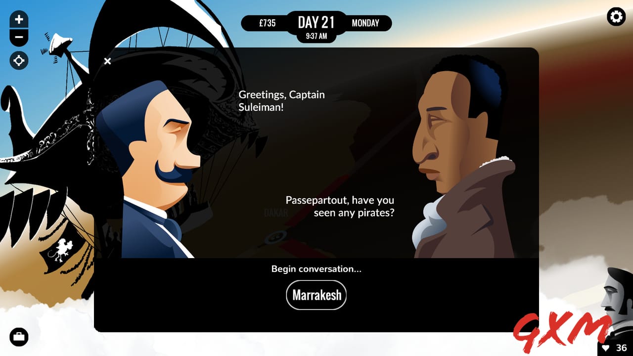 Screenshot 8 of 80 Days