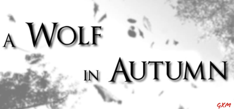 A Wolf in Autumn Poster