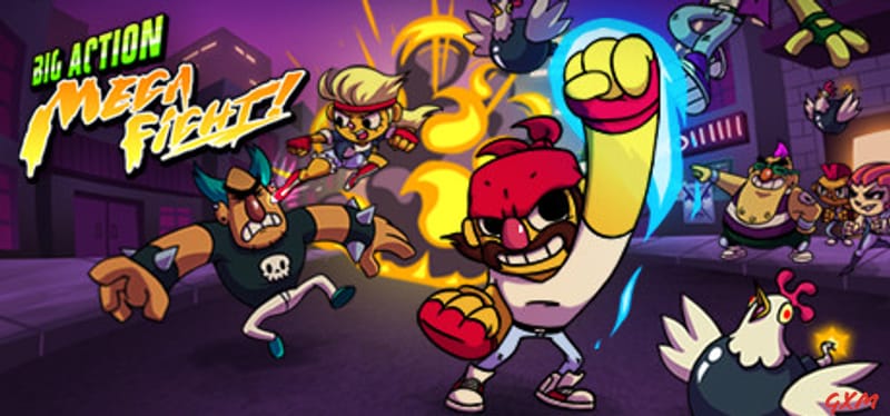Big Action Mega Fight! Poster