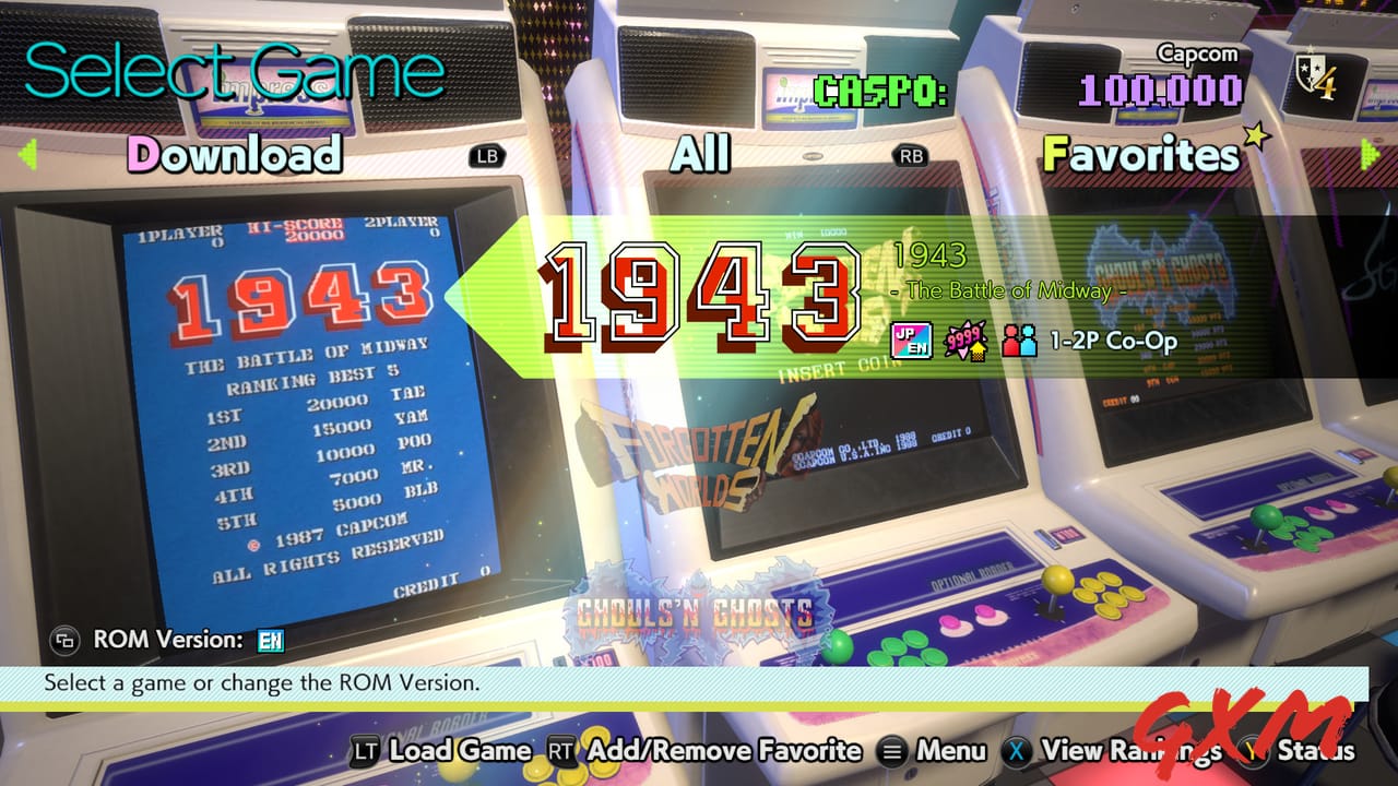 Capcom Arcade Stadium Screenshot 1