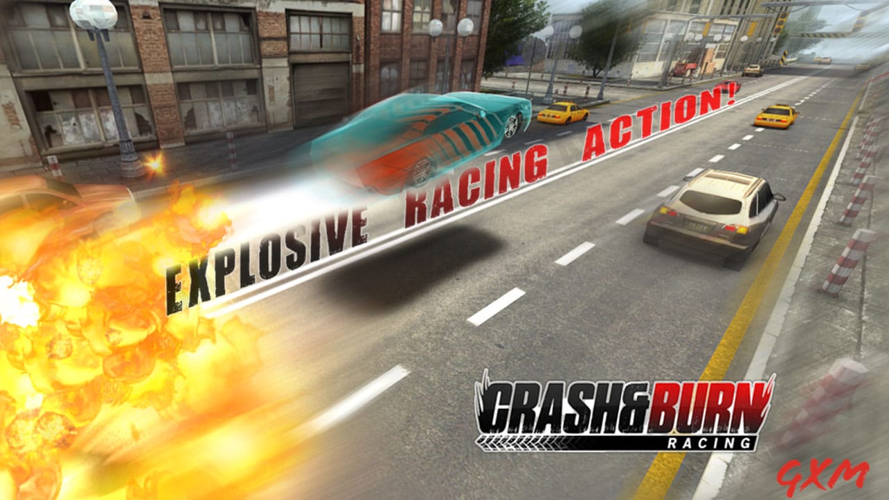 Crash and Burn Racing Screenshot 1
