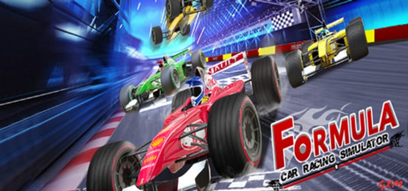 Formula Car Racing Simulator Poster