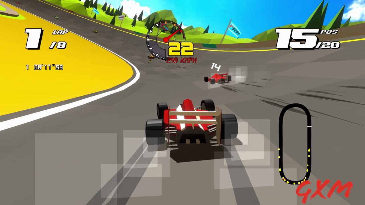 Screenshot 2 of Formula Retro Racing