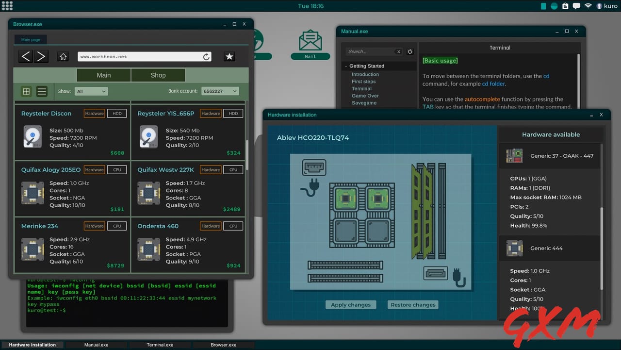 Screenshot 3 of Grey Hack
