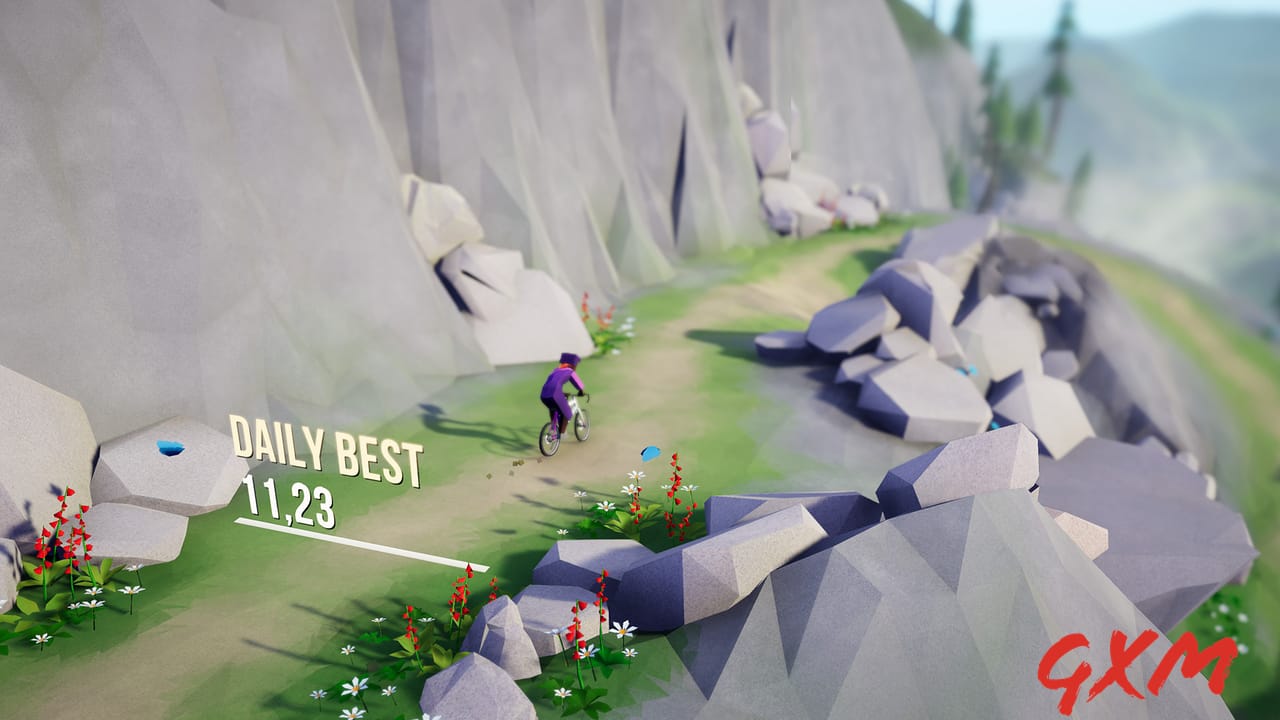 Screenshot 2 of Lonely Mountains: Downhill