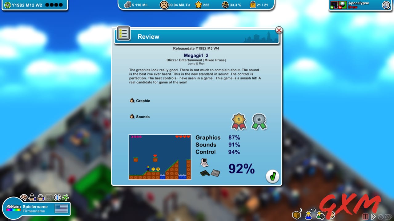 Screenshot 6 of Mad Games Tycoon