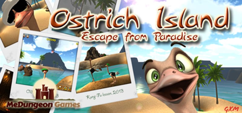 Ostrich Island Poster