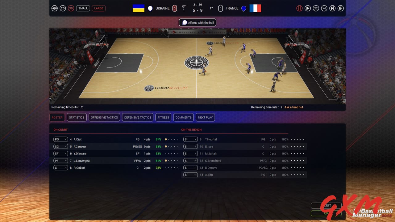 Screenshot 3 of Pro Basketball Manager 2016