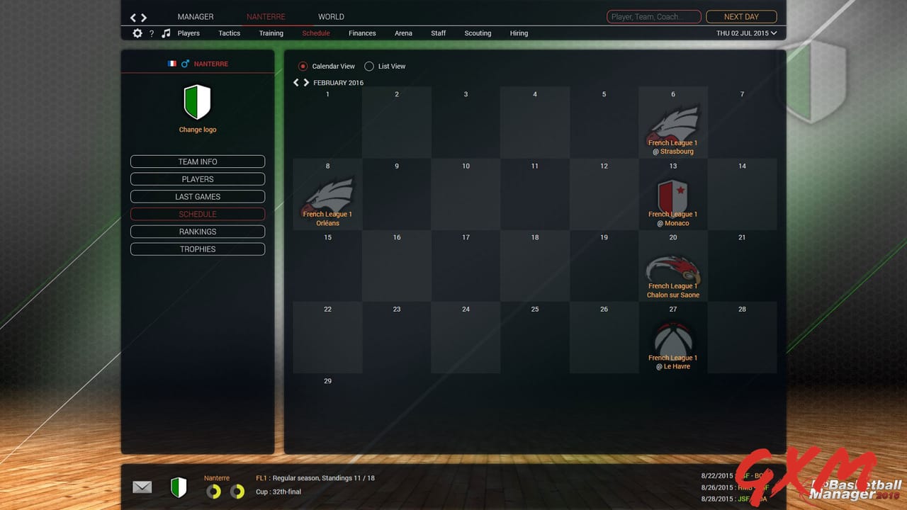 Screenshot 4 of Pro Basketball Manager 2016