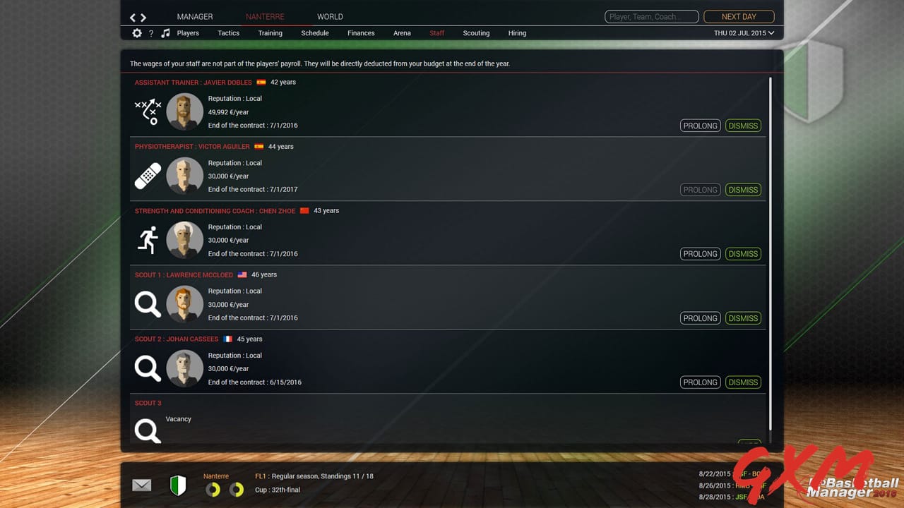 Screenshot 5 of Pro Basketball Manager 2016