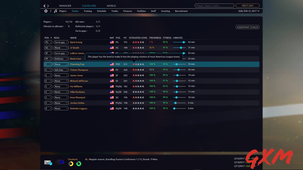 Screenshot 2 of Pro Basketball Manager 2017