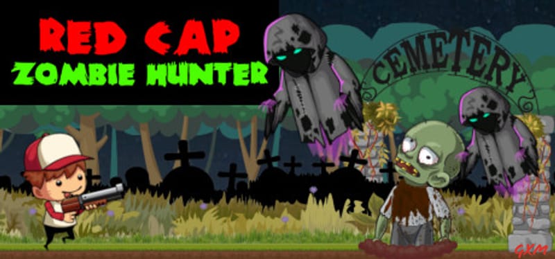 Red Cap Zombie Hunter Poster