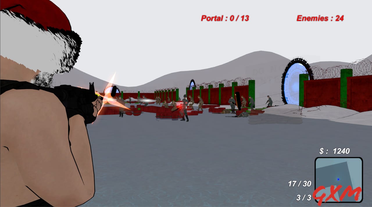 Screenshot 2 of Santa Slays Nazis