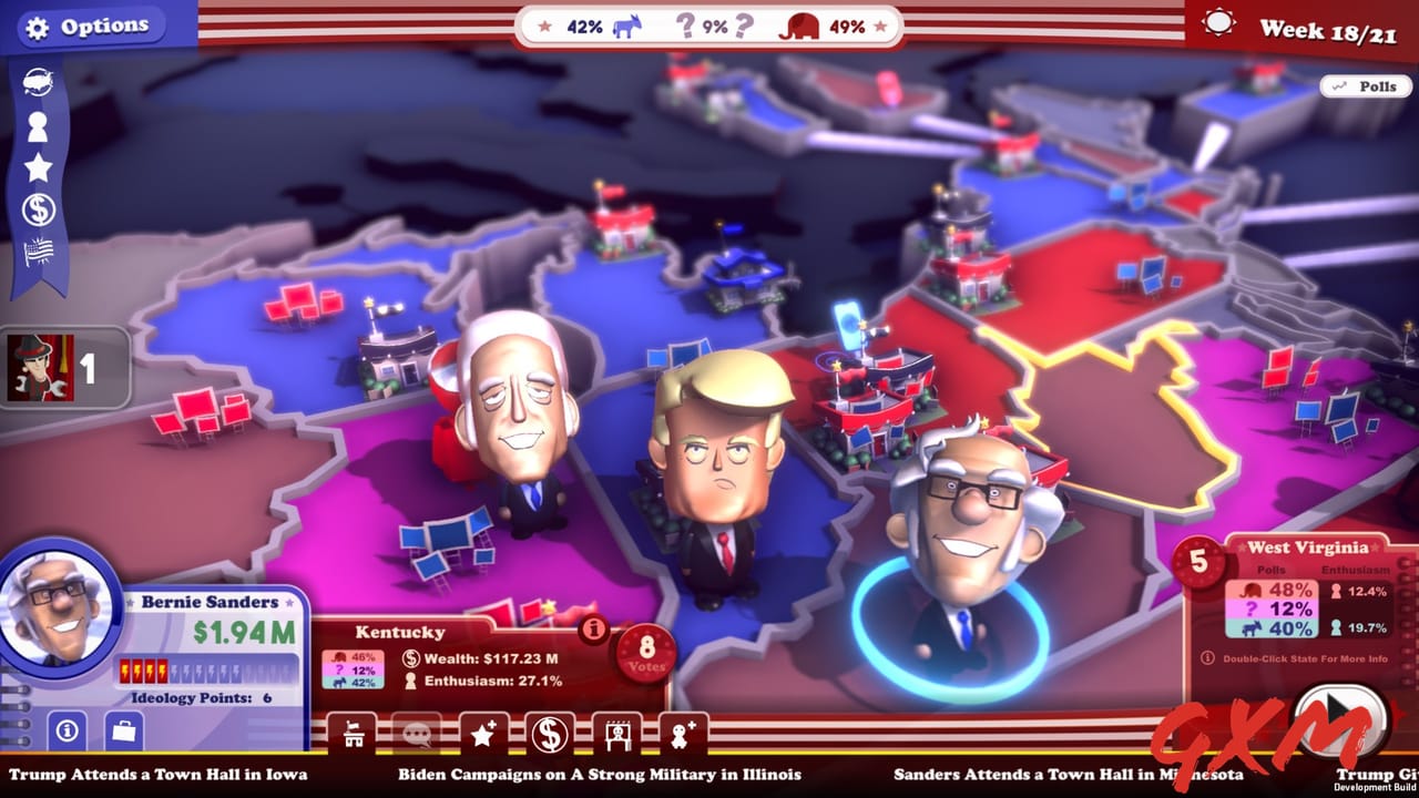Screenshot 2 of The Political Machine 2020