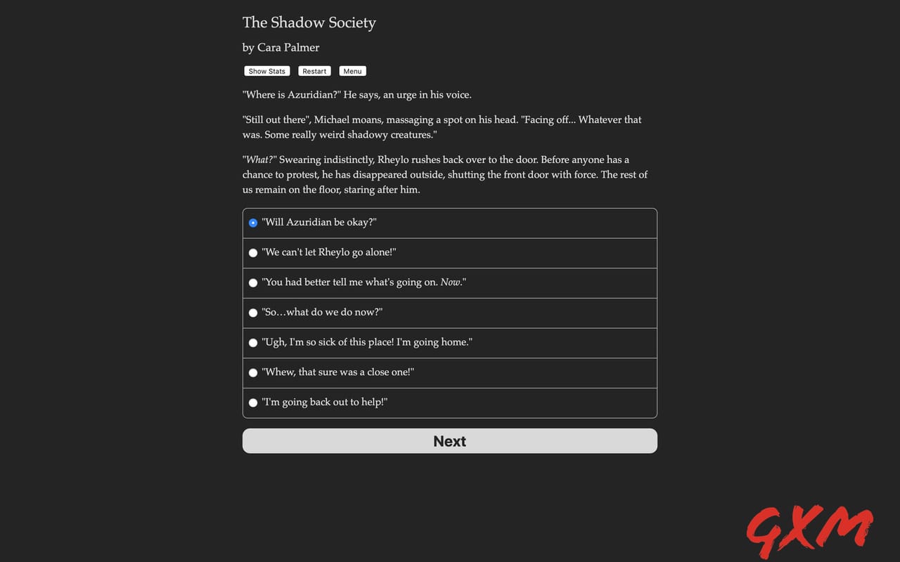 The Shadow Society Screenshot 1