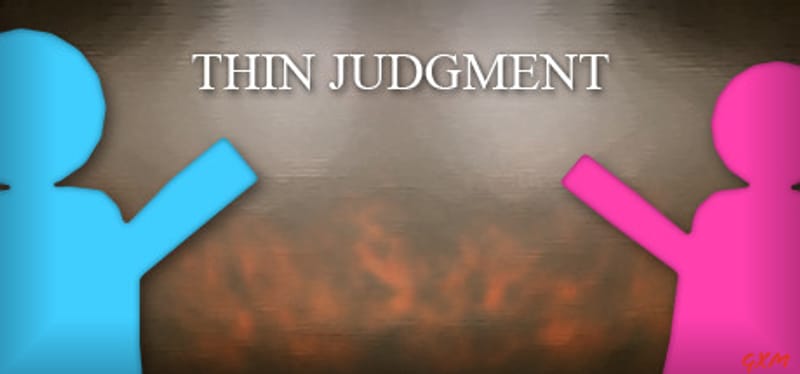 Thin Judgment Poster
