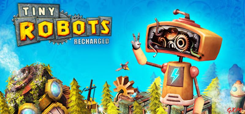 Tiny Robots Recharged Poster