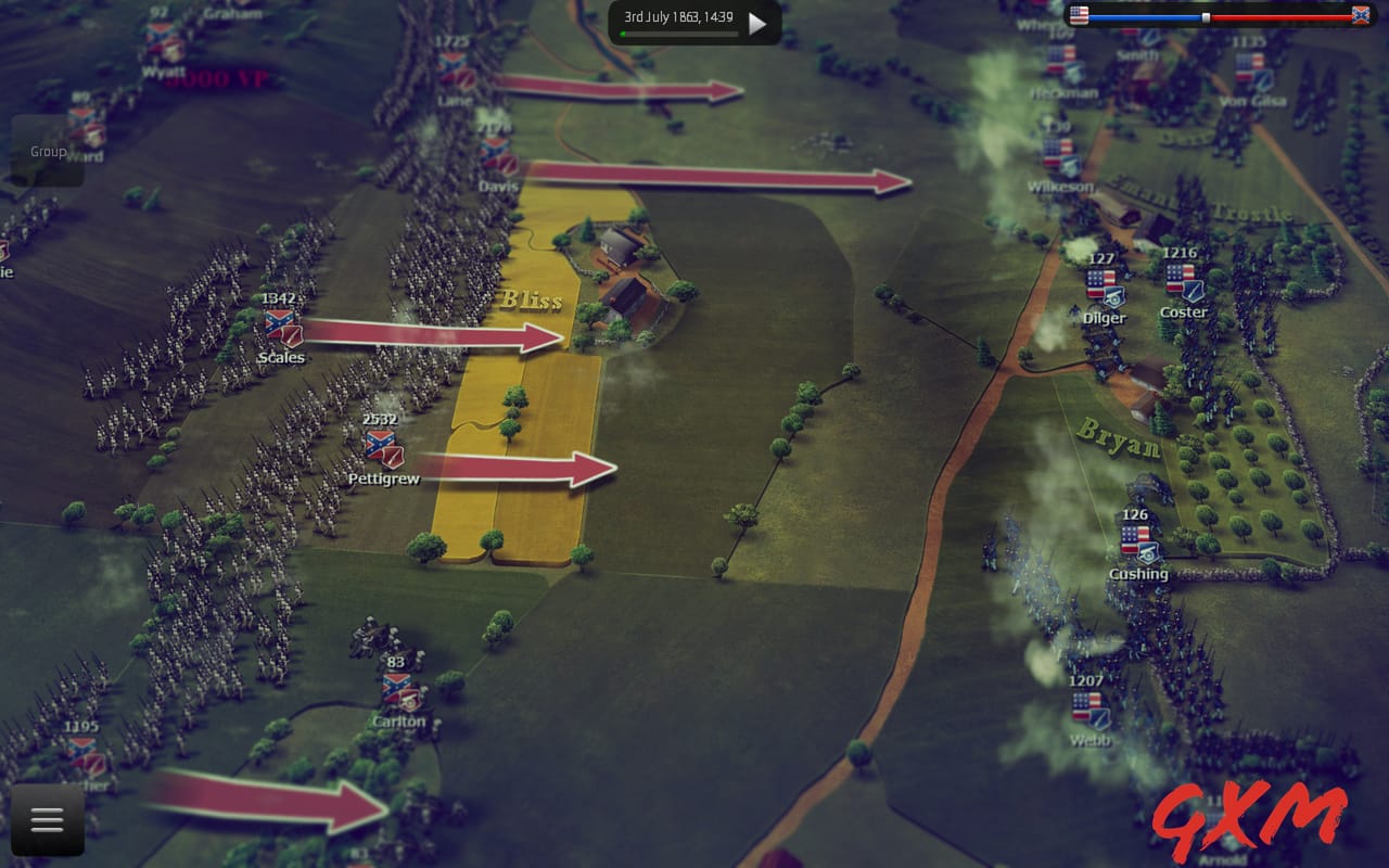 Ultimate General: Gettysburg Screenshot 1