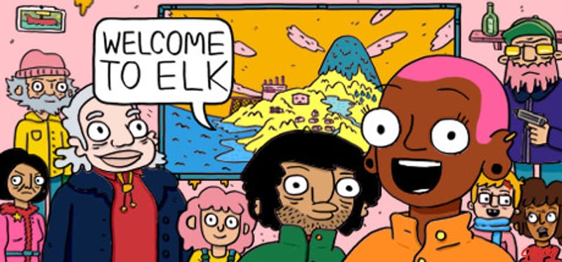 Welcome to Elk Poster