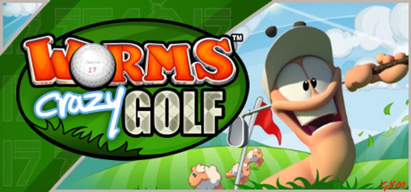 Worms Crazy Golf Poster