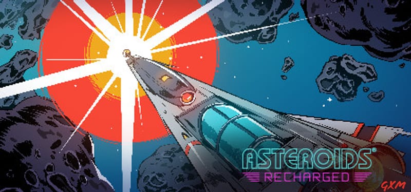 Asteroids: Recharged Poster