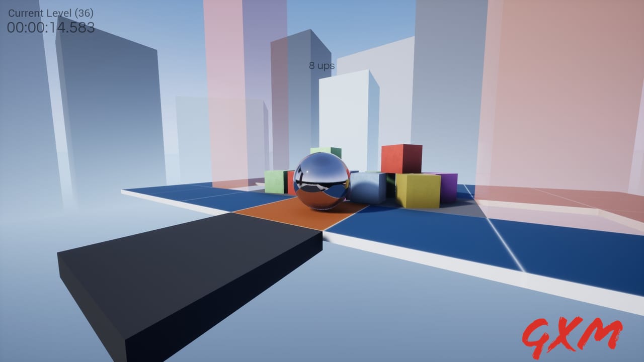 87 Aftermath: A Rolling Ball Game Screenshot 1