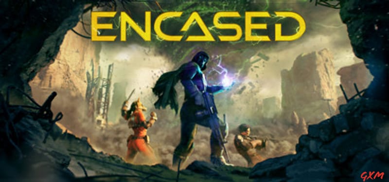 Encased: A Sci-Fi Post-Apocalyptic RPG Poster