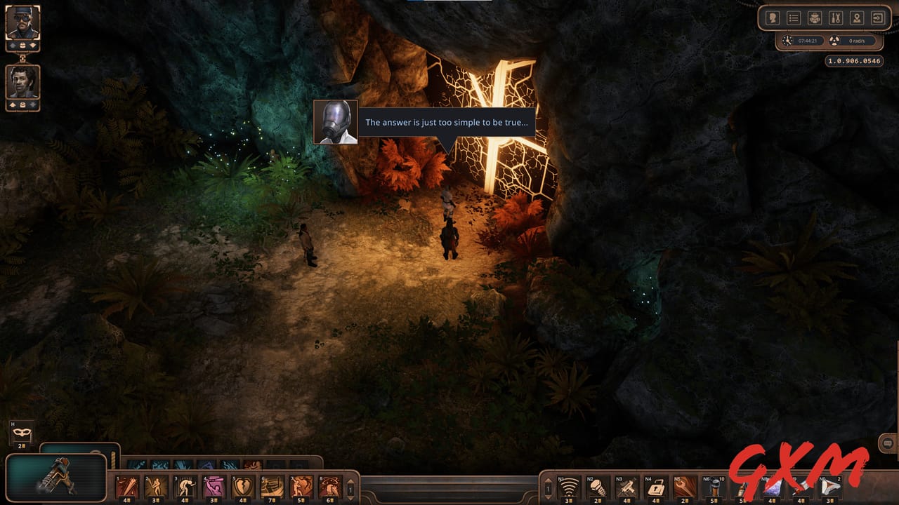 Encased: A Sci-Fi Post-Apocalyptic RPG Screenshot 1