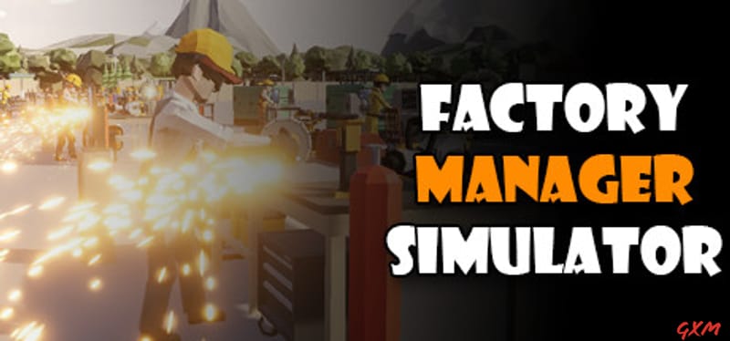 Factory Manager Simulator Poster